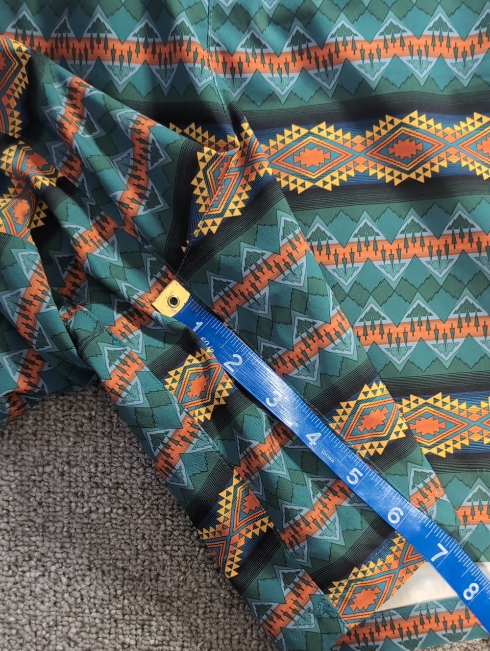 Pendleton Wildland Heroes Shoreside Pack-N-Go Lined Trunks Sz XXL in Aztec Print - Picture 16 of 16